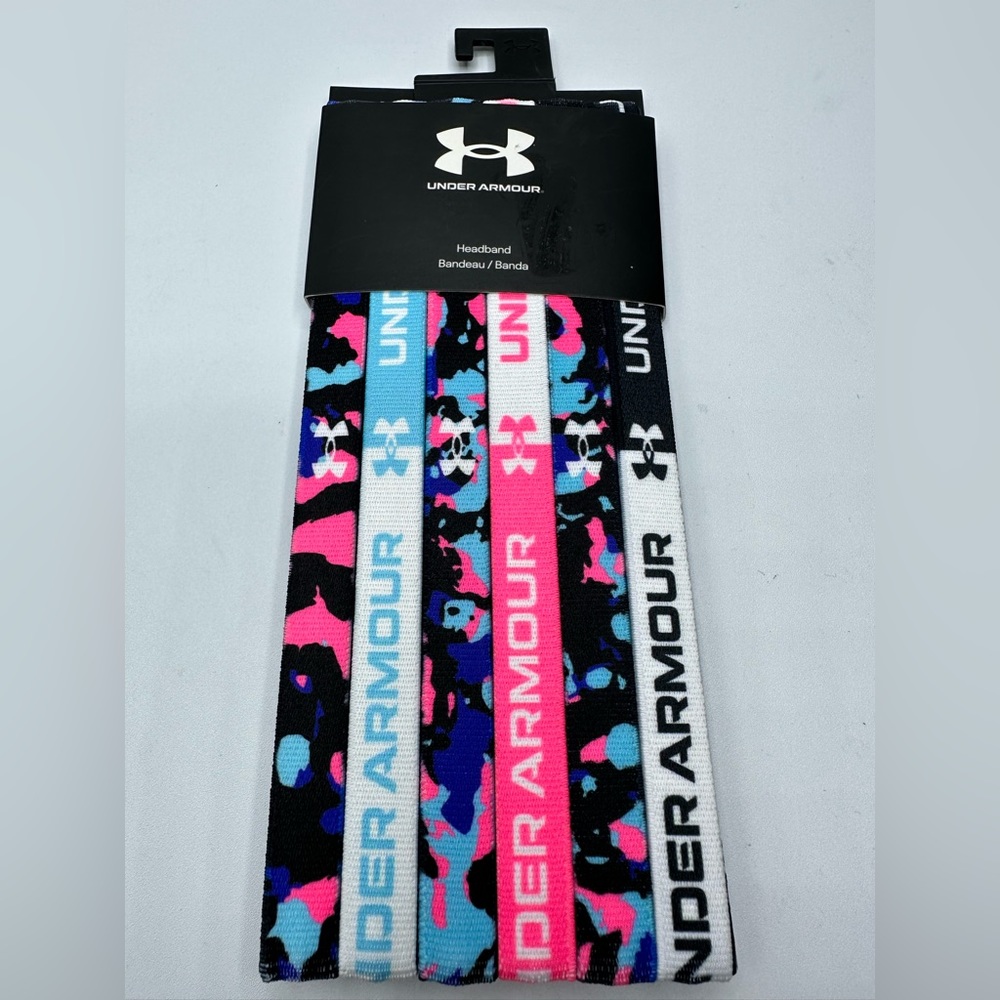 Under Armour Girls Headbands - 6 Pack NWT
